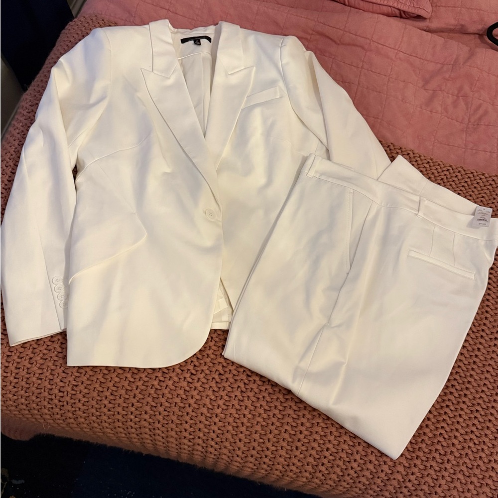 Elegant White Womens Suit